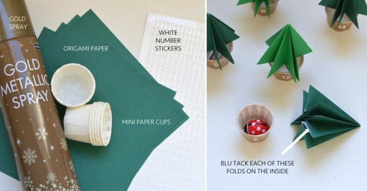 adventskalender-erwachsene-selber-machen-tannenbaum-gruen-papier-falten