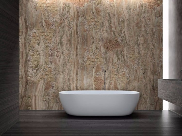badezimmer-tapete-cricket-stein-optik-baum-badewanne-modern