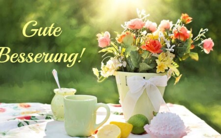 Genesungswünsche für Kollegen