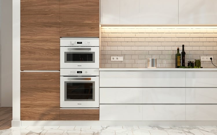 bett-wohnzimmer-integrieren-marmor-fusboden-modernes-kuchen-design-licht