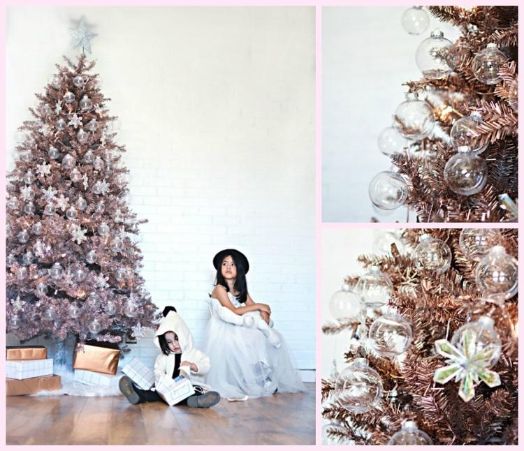 Deko zu Weihnachten -trendfarben-pantone-rose-glaskugel-weihnachtskugel