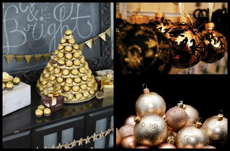 deko-weihnachten-trendfarben-schwarz-gold-weihnachtskugel-schick