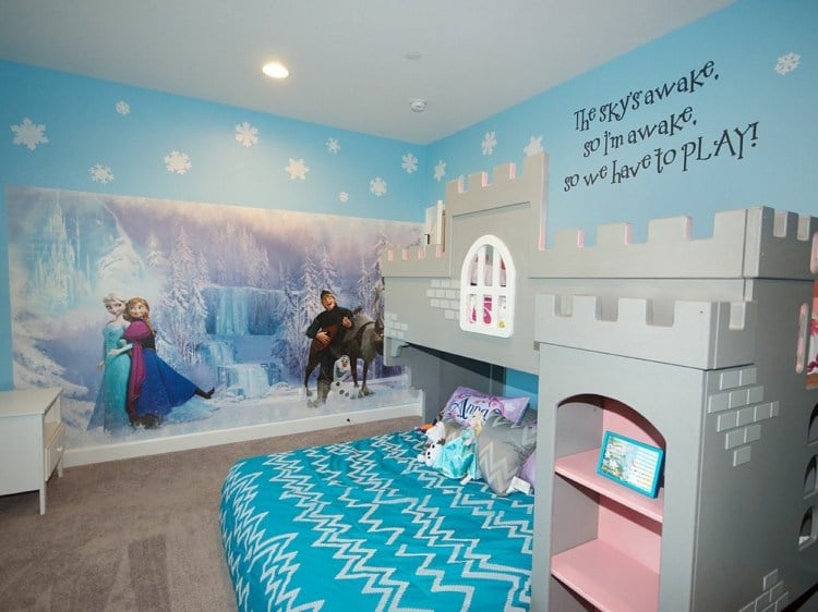 Kinderzimmer Gestalten 14 Ideen Fur Das Eiskonigin Mottozimmer