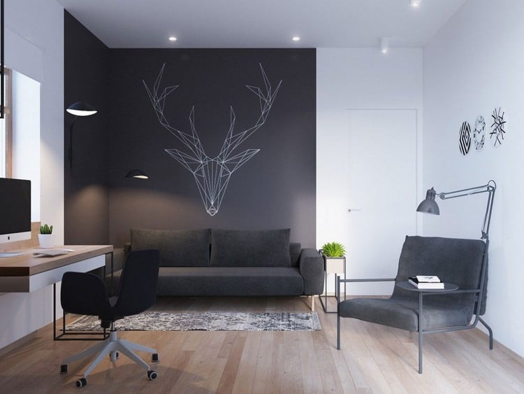 skandinavisch-einrichten-home-office-schreibtisch-sofa-kreatives-wanddesign
