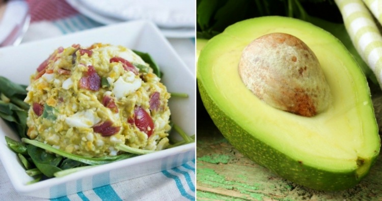 steinzeit-diät-rezepte-eiersalat-gesund-ernähren-anregung-avocado