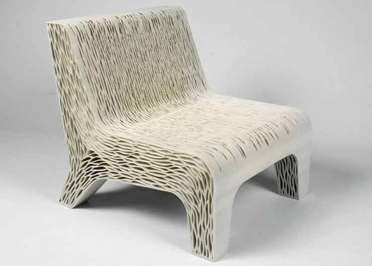3d-druck-möbel-design-sessel-minimalistisch-weiss