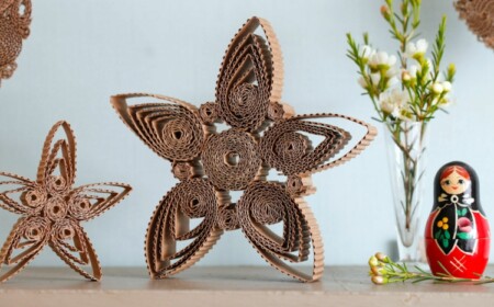 basteln mit Papierstreifen