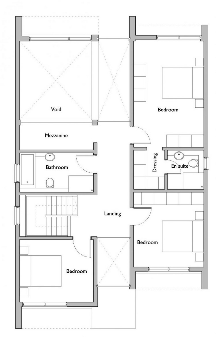 einfamilienhaus-grundriss-zweite-etage-schlafzimmer