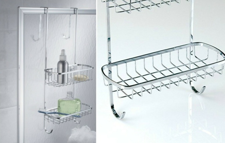 kleines-bad-duschwand-hängen-körbe-metall-einfach-montage