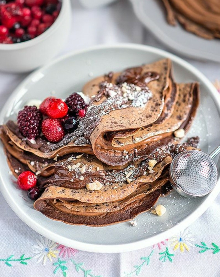 Pfannkuchen ohne Mehl