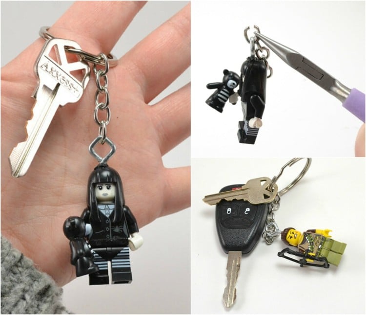 schlüsselanhänger-selber-machen-lego-mini-plastik-figur-kette-hausschlüssel-zange-autoschlüssel