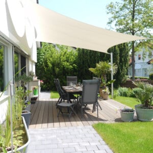 Verglasung der Terrasse