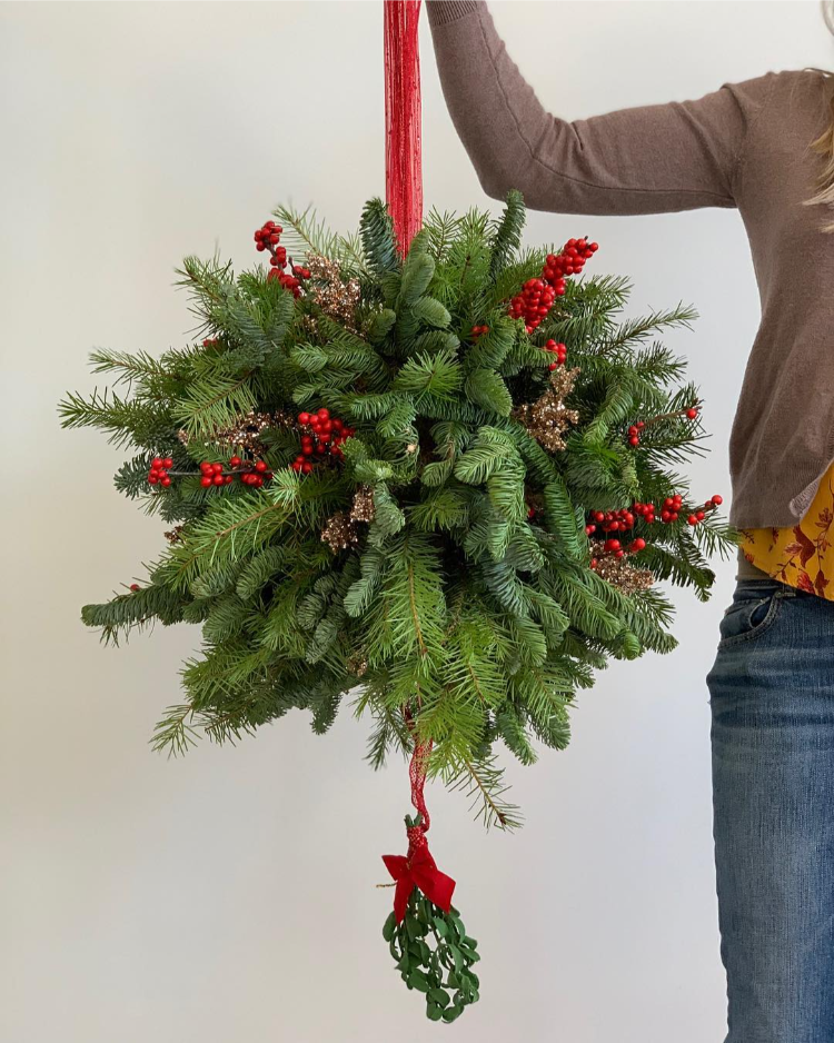 diy kissing ball selber machen