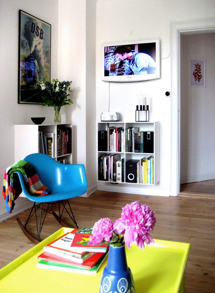 Einrichtungstipps -wohnzimmer-farbe-akzente-stauraum-kleinwohnung-bilder