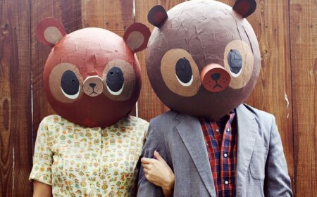 Pappmache Masken