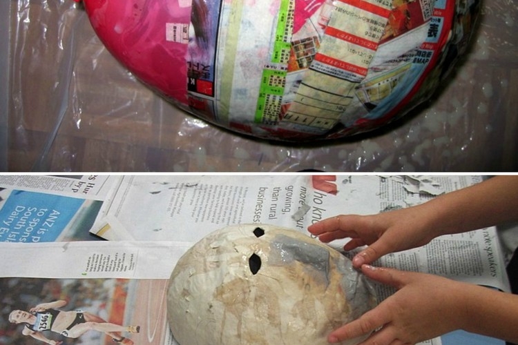 Pappmache Masken selber machen - 12 Ideen für Faschingsmasken