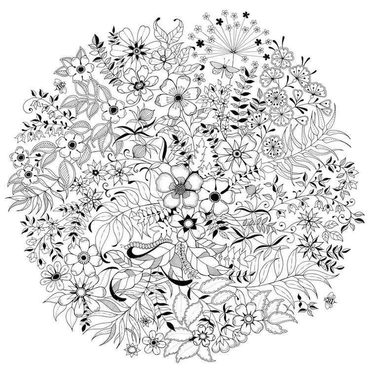 Gratis blumen ausmalbilder Blumen Malvorlagen