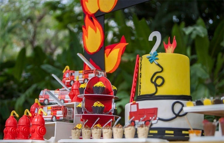 Feuerwehr Geburtstag kindergeburtstag-deko-flammen