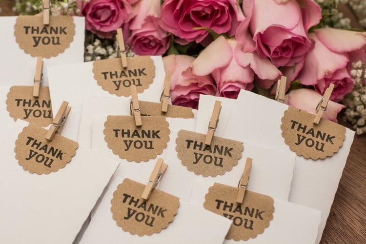 Gastgeschenke zur Hochzeit hochzeitsgäste-dankeschön-sagen