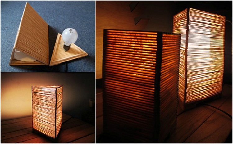 Umikk Schüchterner Mann Tischlampe - Kreative LED Nachttischlampe Mit Schirm In Rosa