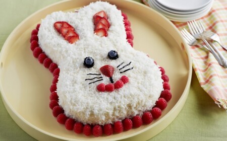 ostern-backen-mit-kindern-kuchen-ostern-hase-beeren-kokos