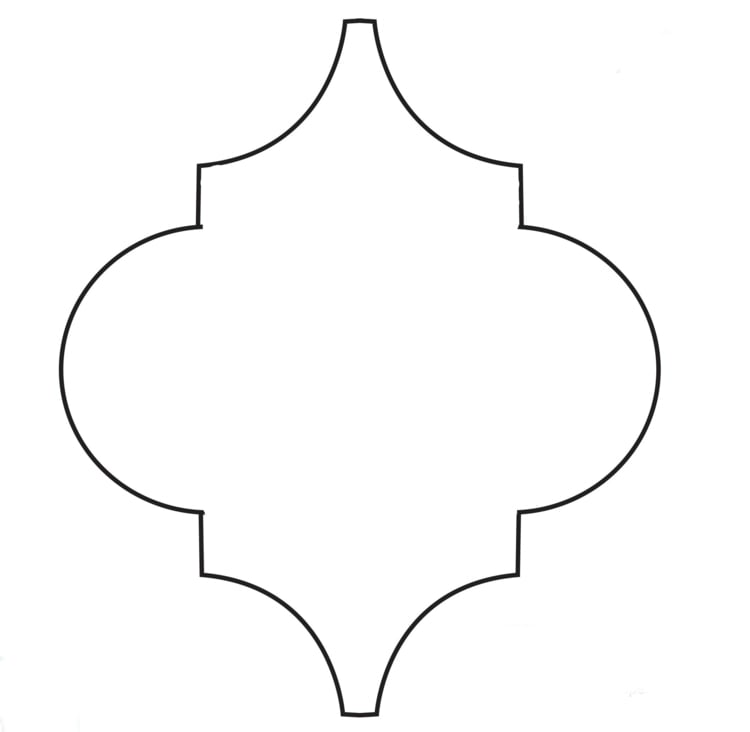 wandschablonen-ausdrucken-muster-form-marokkanisch-einzeln