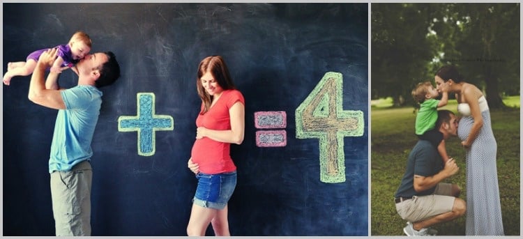 babybauchfotos-selber-machen-schwangerschaftsfotos-ideen-tipps-familie-zwei-kinder