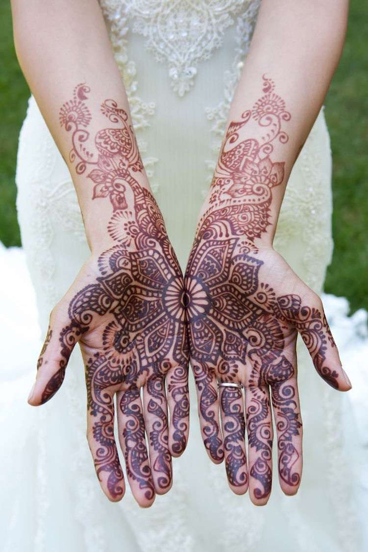 henna-tattoo-selber-machen-traditionell-hochzeit-indien