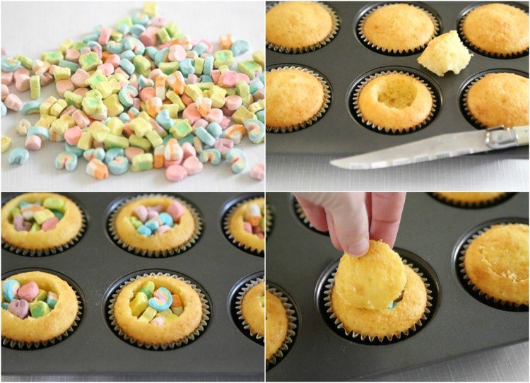 Kleine Osterüberraschung selber-machen-cupcakes-bonbons-versteckt