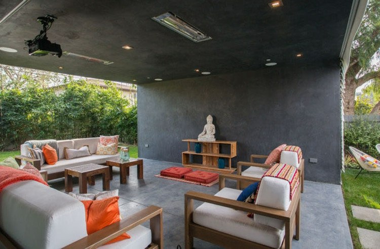 moderne-terrassen-beton-gestaltung-überdachung-exotisch-einrichtung-sitzbereich-buddhistisch
