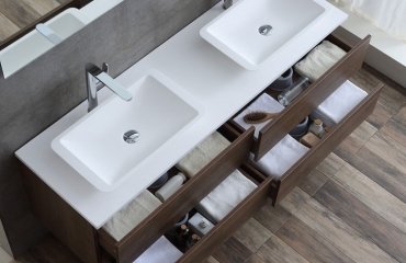 neues-badezimmer-einrichten-badmöbel-set-modern-doppel-waschbecken