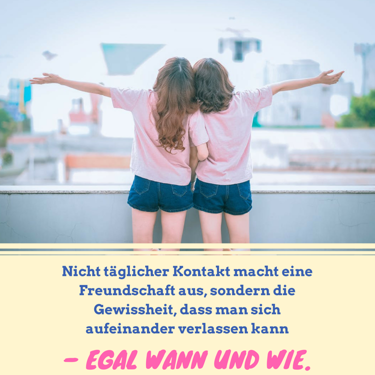 whatsapp-profilbilder-sprüche-freundschaft-aufeinander-verlassen