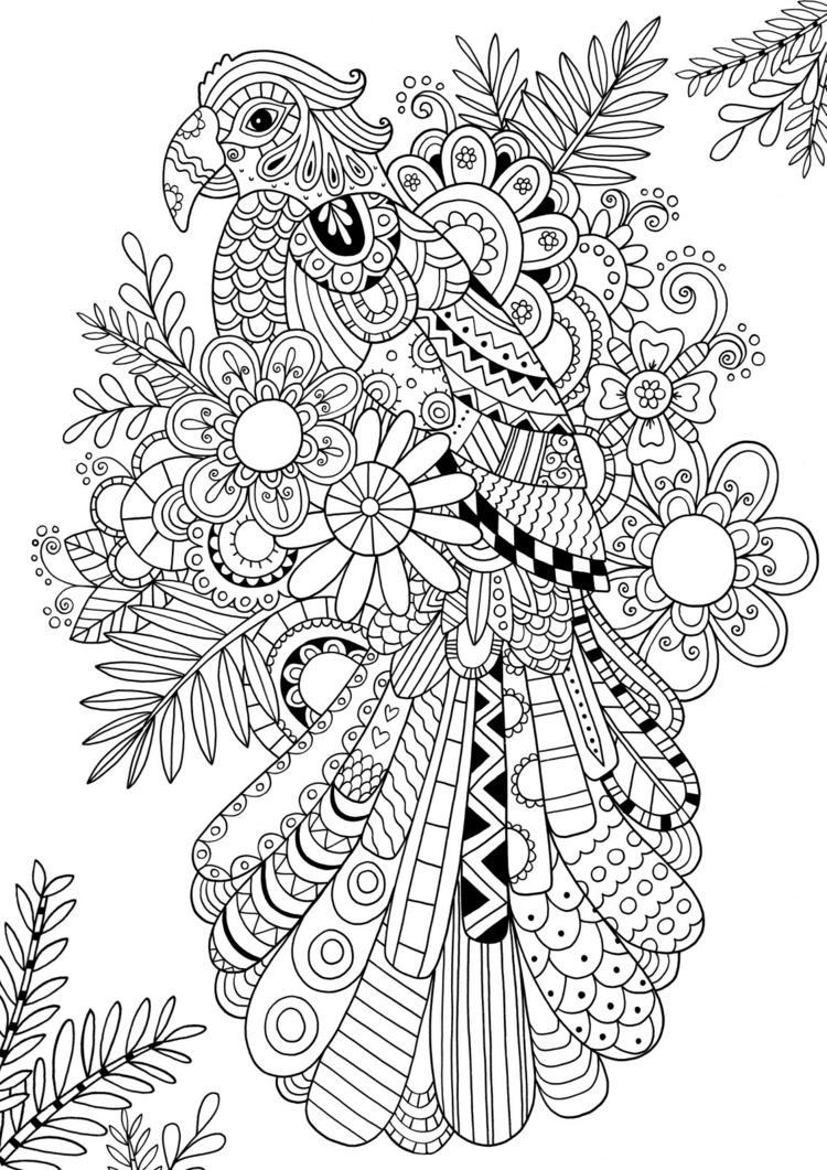Zentangle Bilder Zum Ausdrucken: Zentangle Vorlagen Zum Ausdrucken Gratis: 40 Bilder Zum Muster Malen