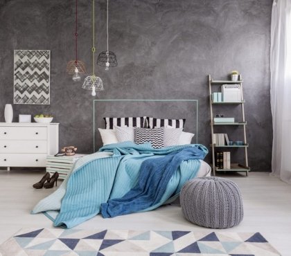 Moderne-Haengeleuchten-Schlafzimmer-farbige-Textilkabel-modern-Beleuchtung