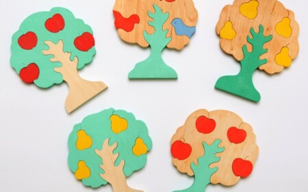 dekupieren-ideen-kinder-puzzle-holz-obstbäume