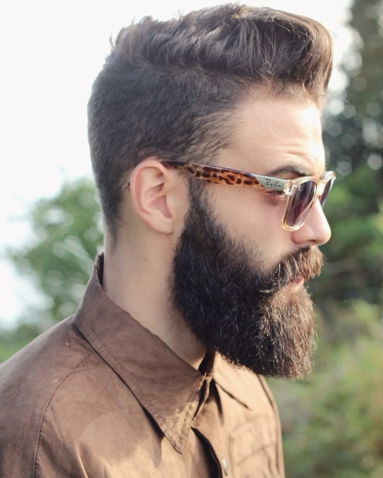 hipster bart brille-hemd-brun-deckhaar-lang-vollbart-moustache