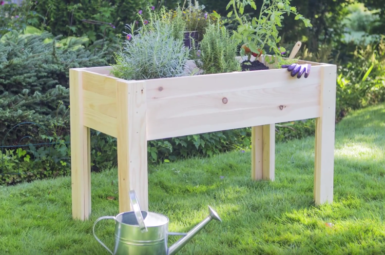 hochbeet-tisch-balkon-kräuter-tomaten