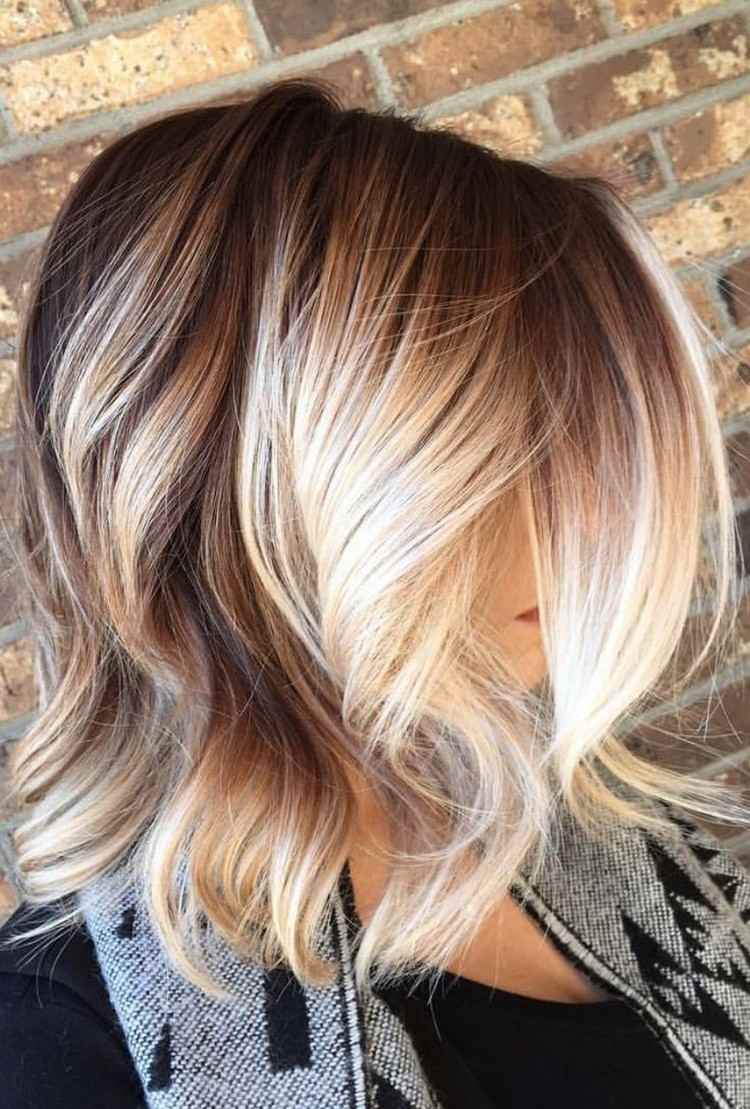 Balayage haare schulterlang 20 Gorgeous