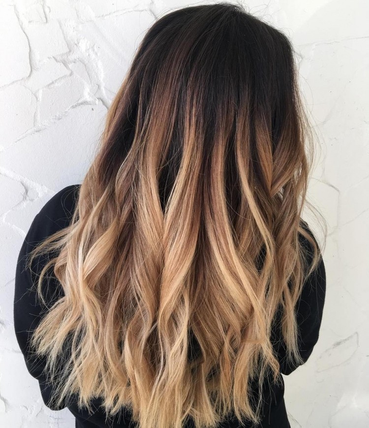 Ombre Blond Fur Braune Und Blonde Haare Farbetechniken Im Trend