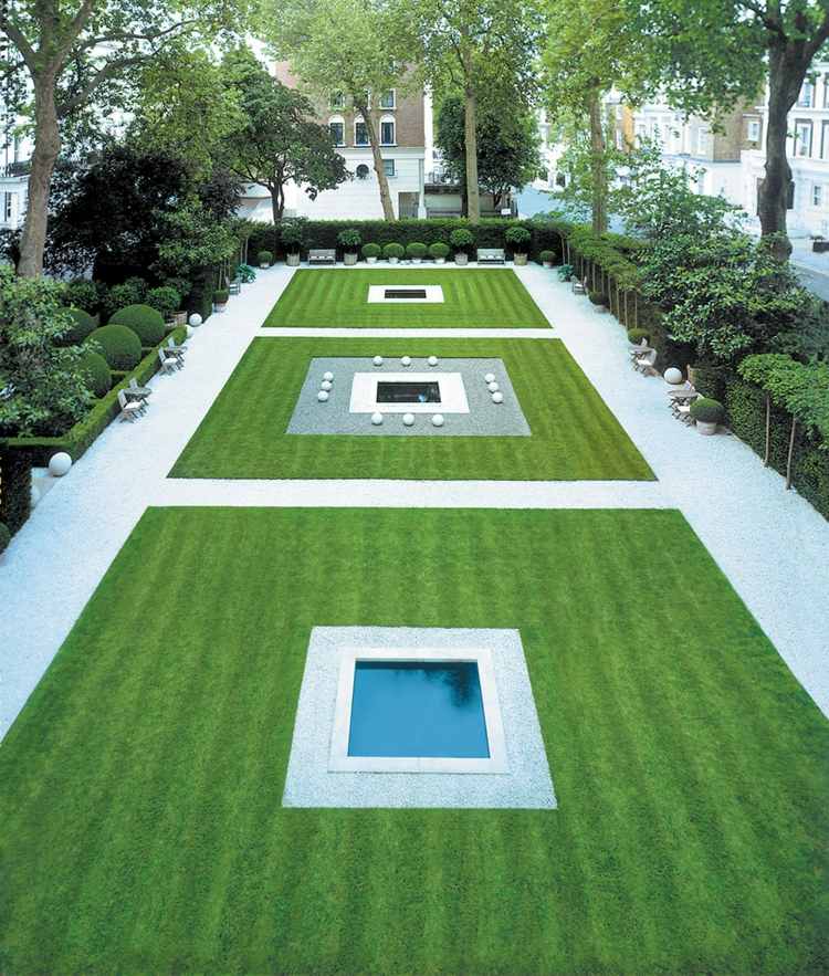 Garten im Quadrat