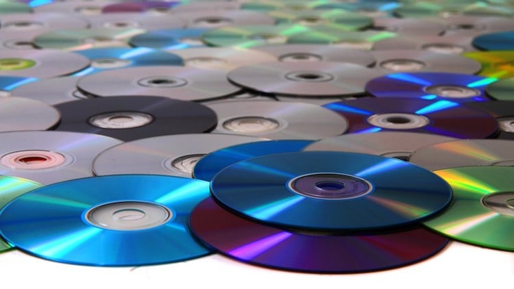Basteln mit alten CDs -diy-recycling-ideen-anleitung