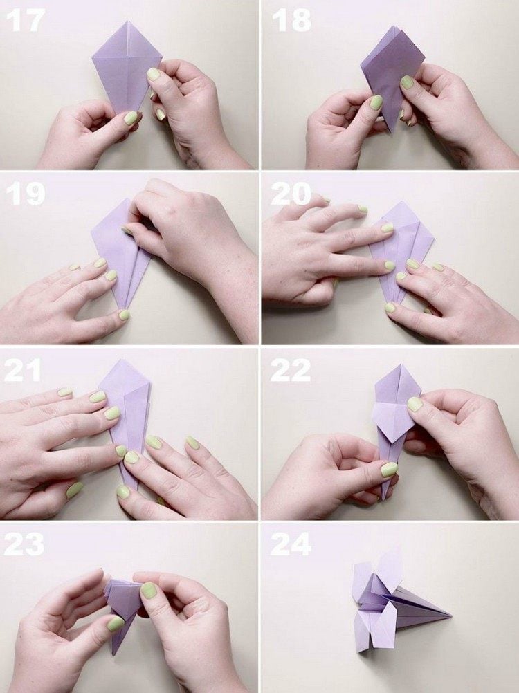 origami-blume-einfache-lilie-anleitung