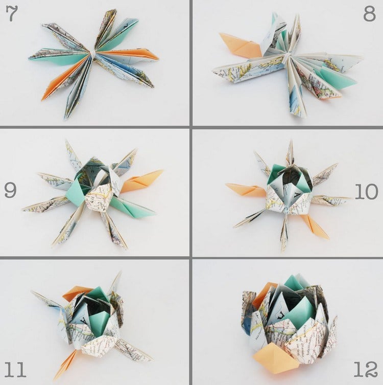 origami-blume-falten-lotosblume-anleitung