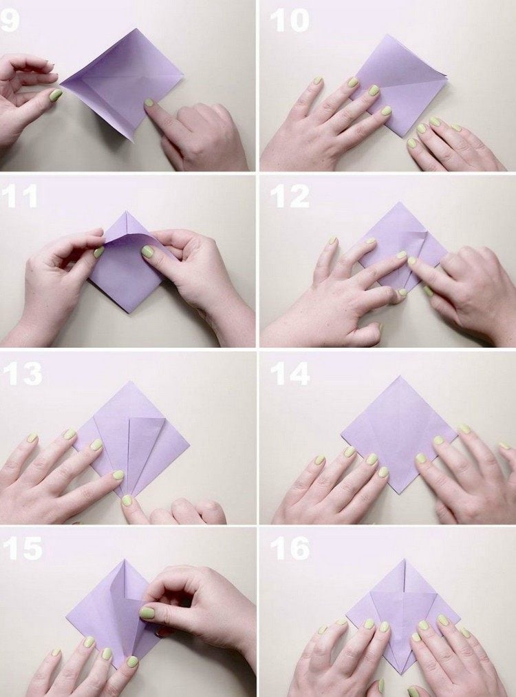 origami-blume-lilie-falten-anleitung