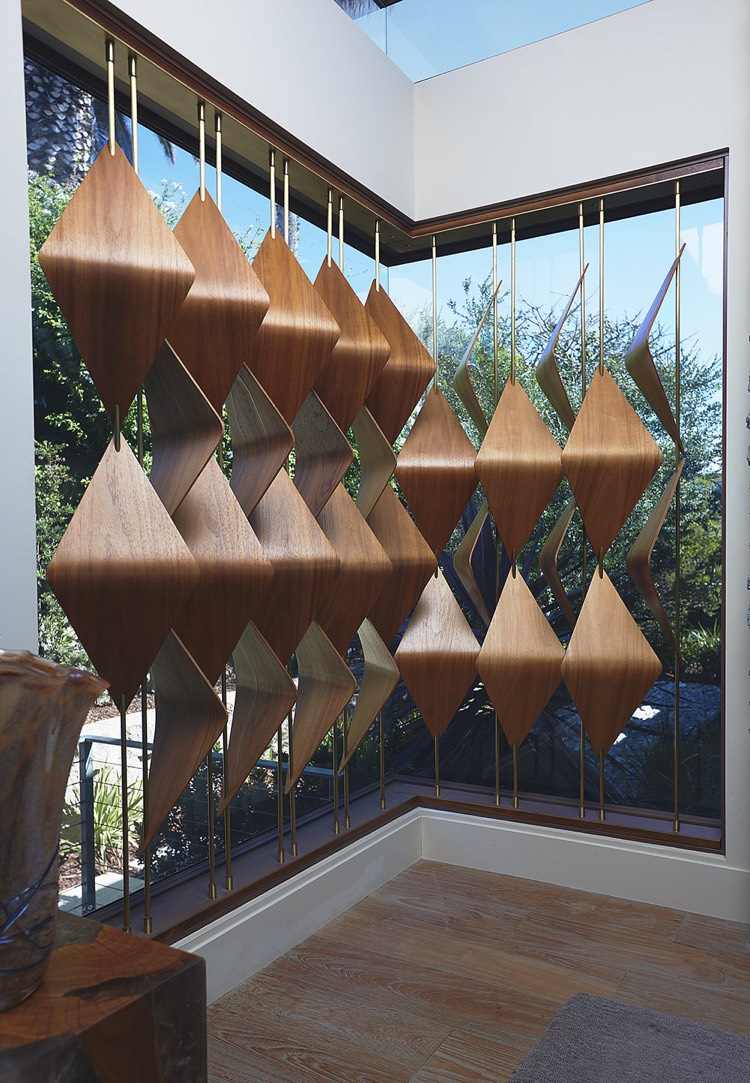 3D Holzelemente sichtschutz-sonnenschutz-glasfront
