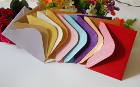 briefumschlag basteln ideen-anleitung-formen-diy-bunt-geschenk