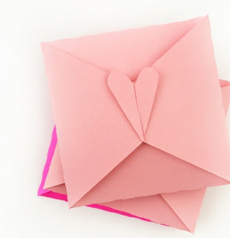 Briefumschlag Basteln In Verschiedenen Größen Formen 12 Diy Ideen