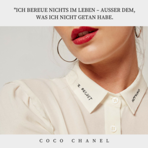 lebensmotto-sprüche-coco-chanel-ich-bereue-nichts