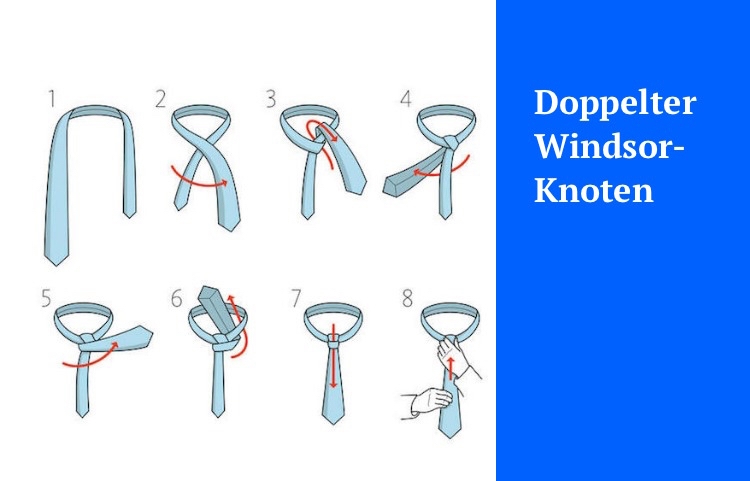 Krawatte-binden-doppelter-windsor-knoten
