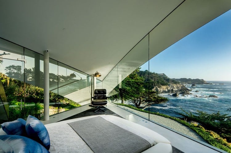 fassade-glas-beton-licht-glaswand-schlafzimmer